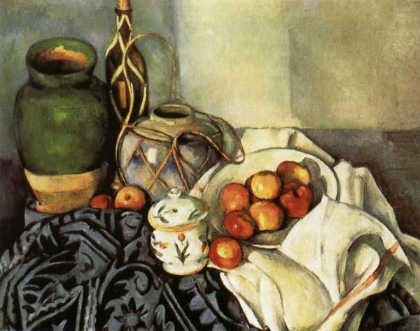 Nature morte avec, Paul Cezanne